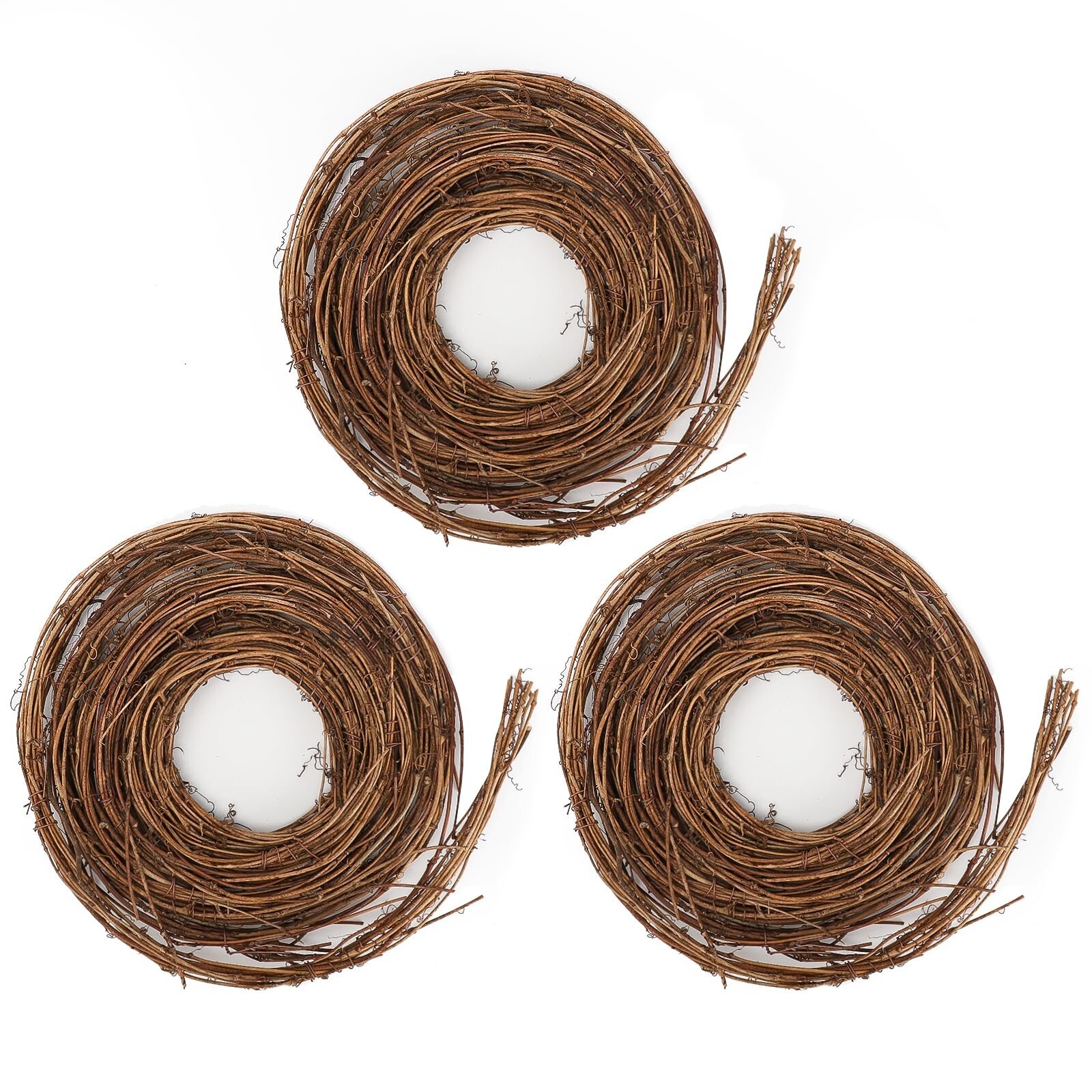 3 PCS Grapevine Garland DIY Crafts Natural Grapevine Twig Vines, 15 Feet Vine…