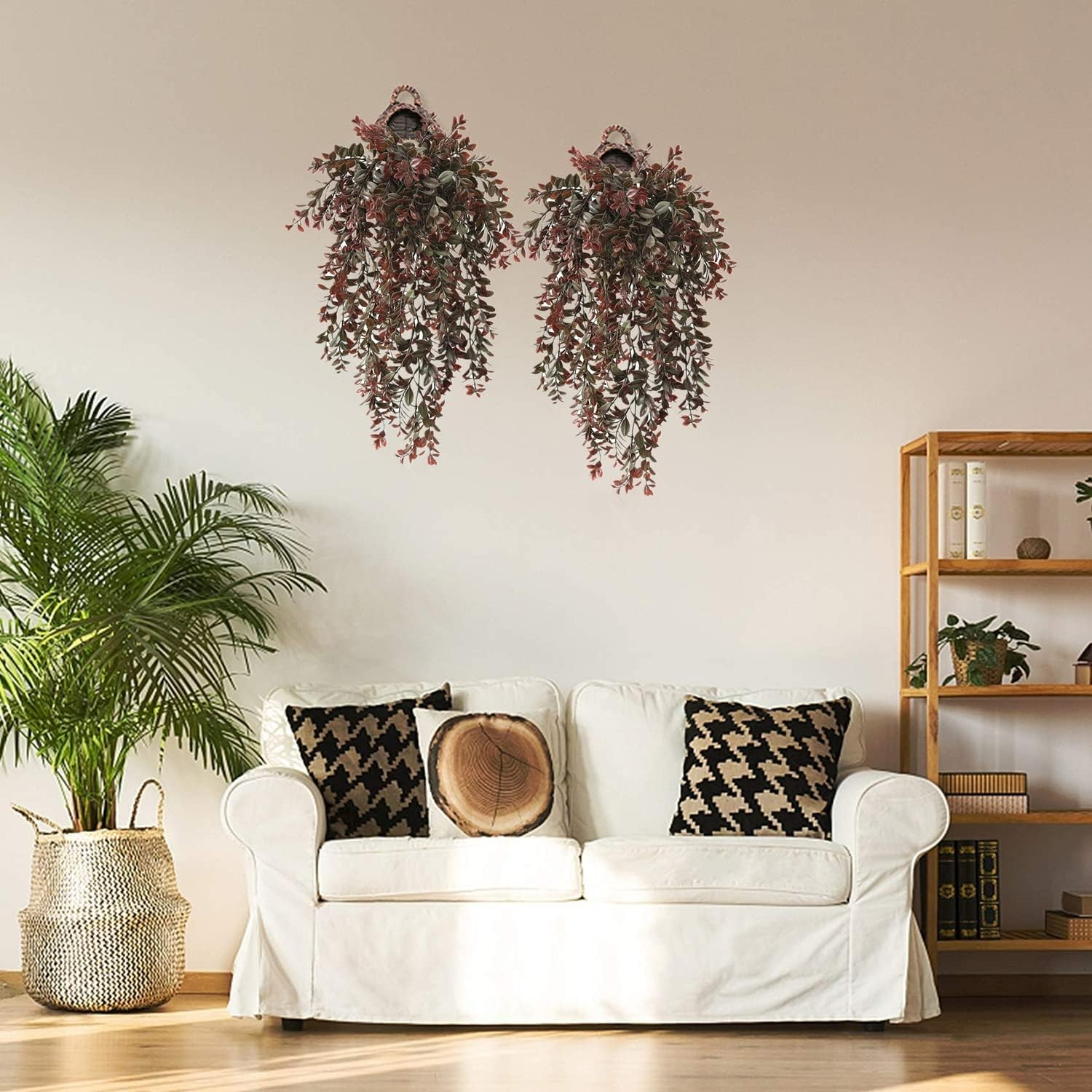 Realistic Fake Ivy Vines – 2 Pack Waterproof Hanging Plants for Events & Home