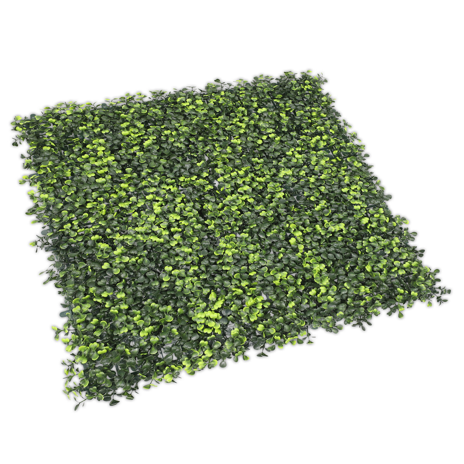 20×20″ Artificial Faux Leaf Boxwood Fence Screen Wall Decor Panel W/ Cover Back