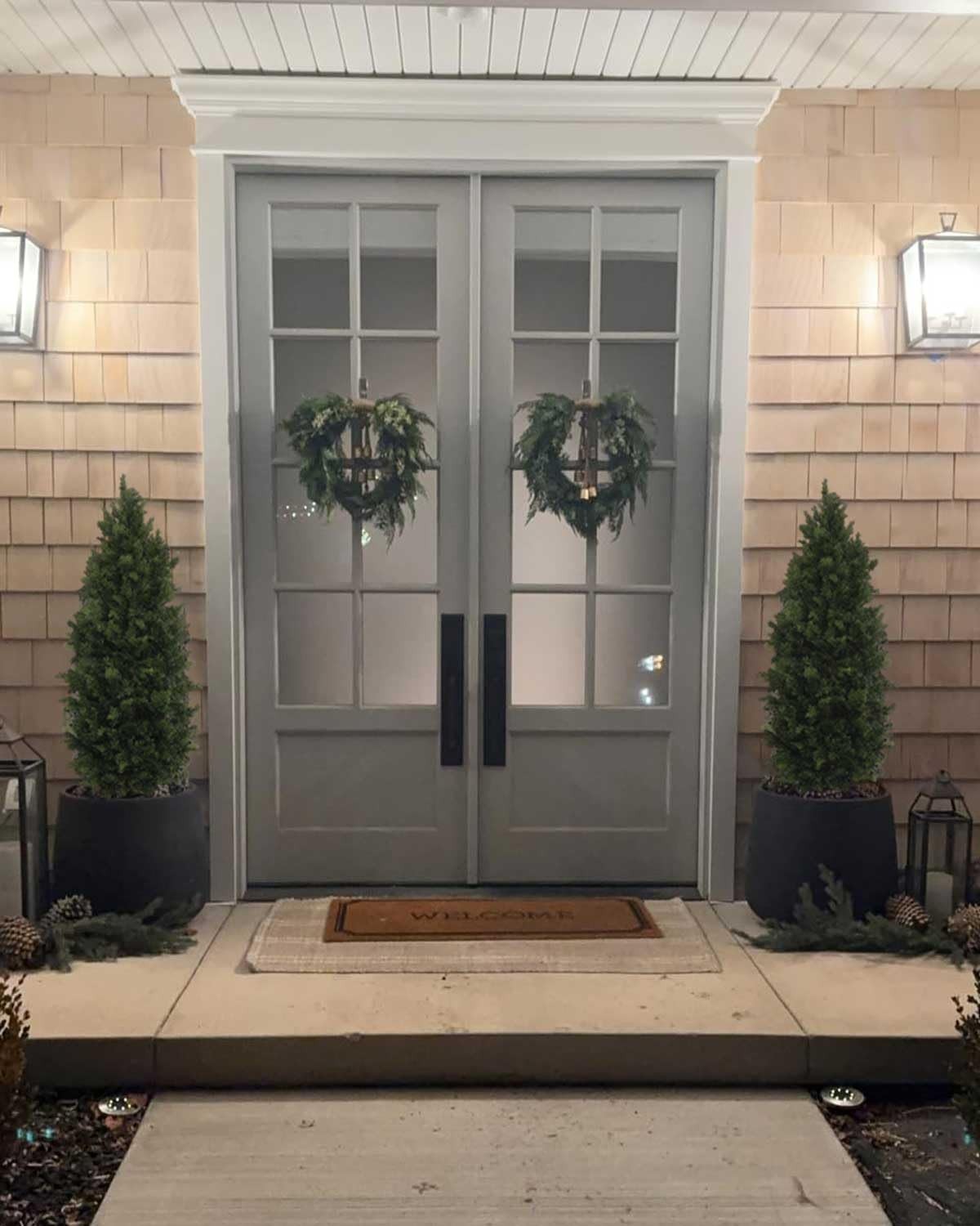 Decorative 5ft Artificial Cedar Trees – Pack of 2
