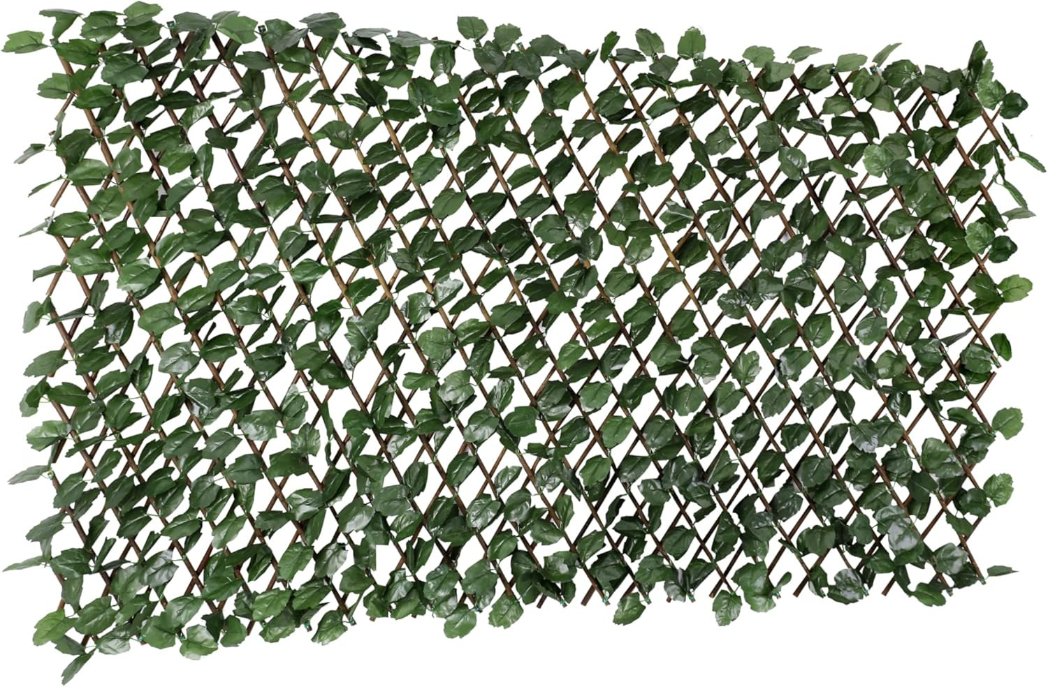 Expandable Artificial Leaf Faux Ivy Sweet Potato Leaves Privacy Fence Screen, St