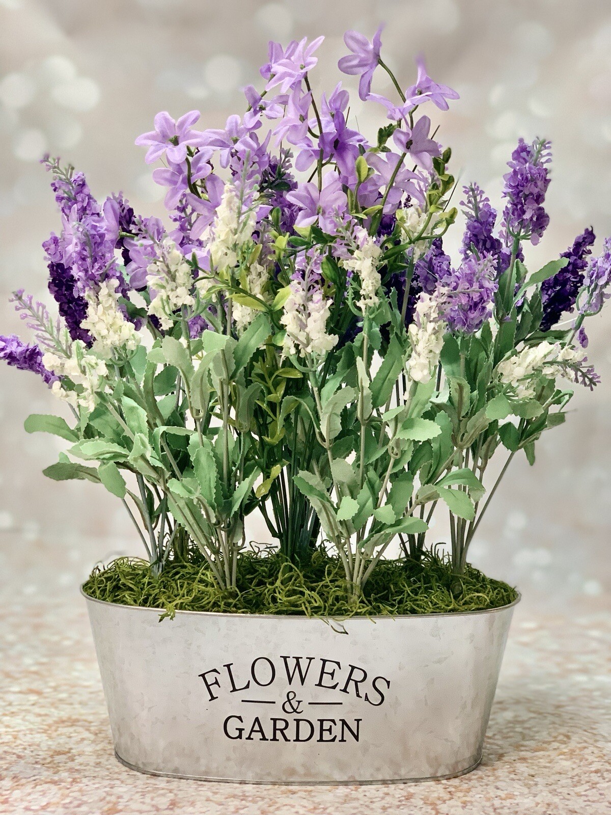 Flower Arrangement Lavender Flowers for Garden and Home Decoration CP00123