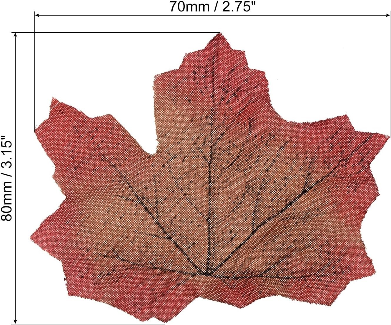 Artificial Leaves, 200 Pcs Mixed Fall Maple Autumn Fake Leaf for Wedding Part…