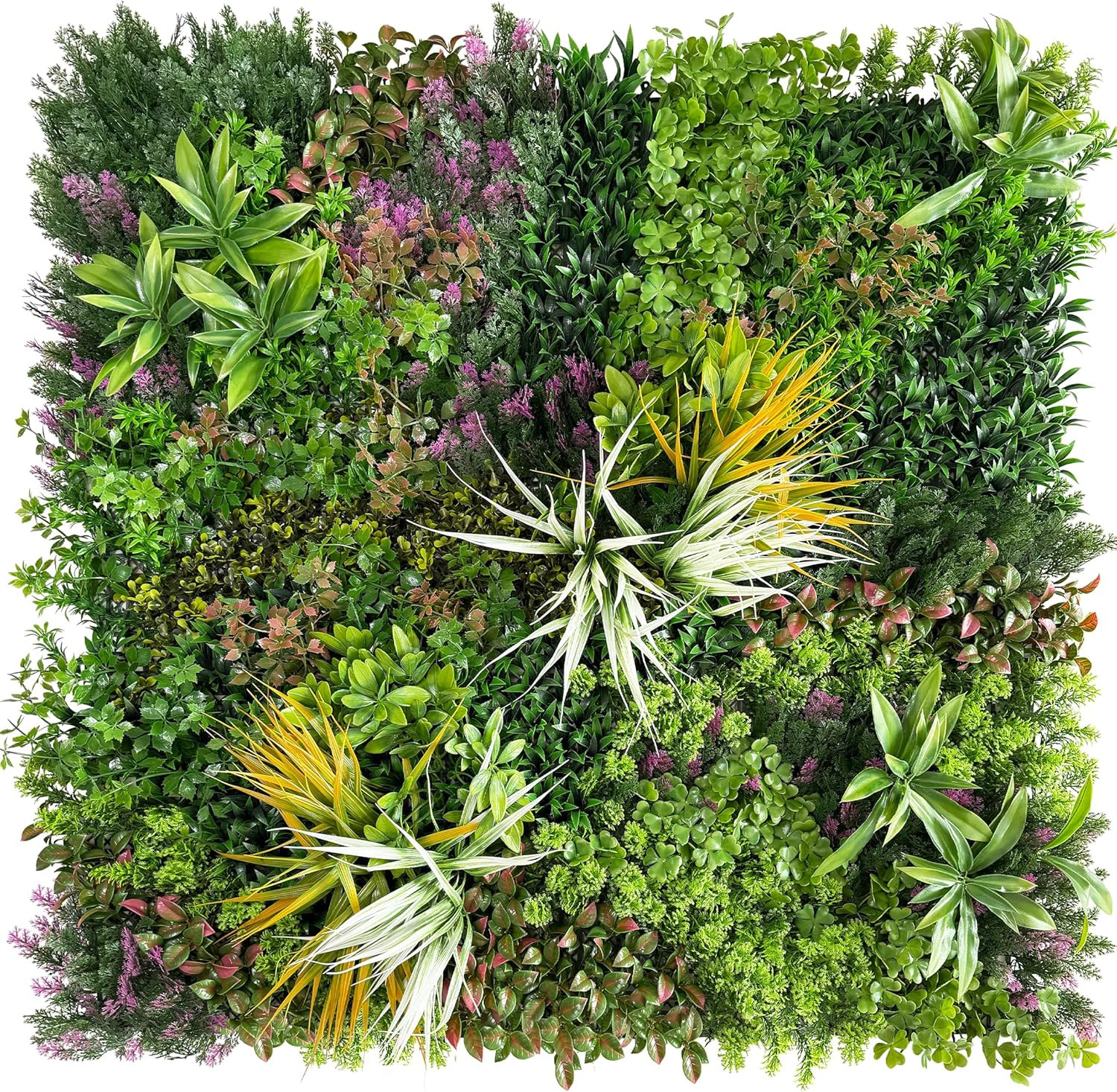 20”x20” Boxwood Hedge Panels (6PCS) – UV-Proof Greenery for Decor & Privacy