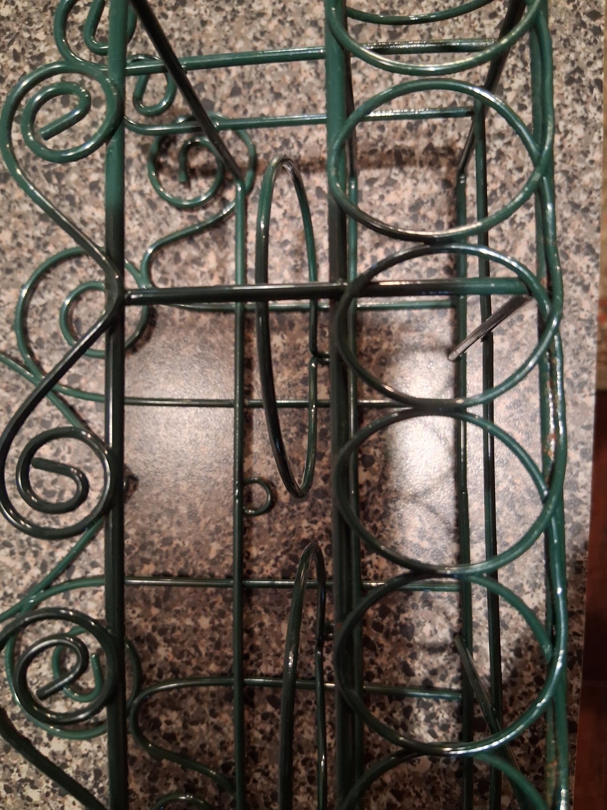 Vintage Metal Heart Design Shelf/Planter Unique Item for wall or windowsill