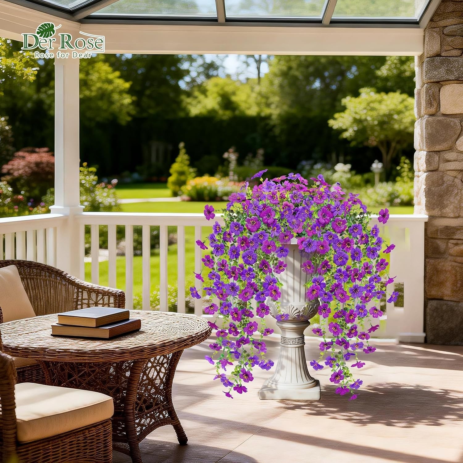 Lightweight UV Resistant Flowers – Two Bunches for Stunning Spring Arrangements