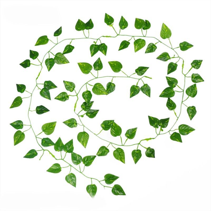 200cm Artificial Green Leaf Ivy Vine Hanging Decor For Indoor Home Ornament NEW