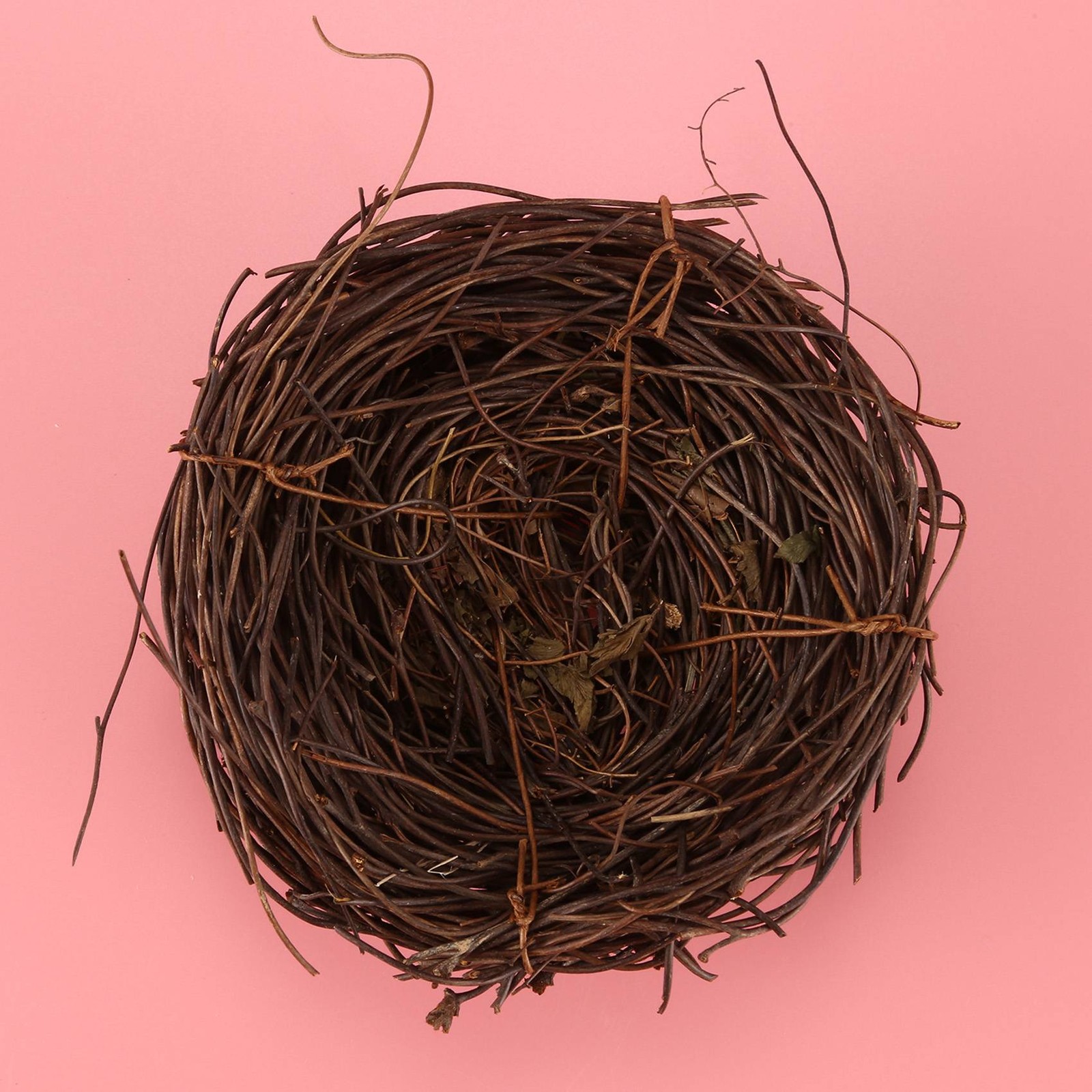 Handmade Vine Bird Nest Home Nature Craft Holiday for Photo Garden9794