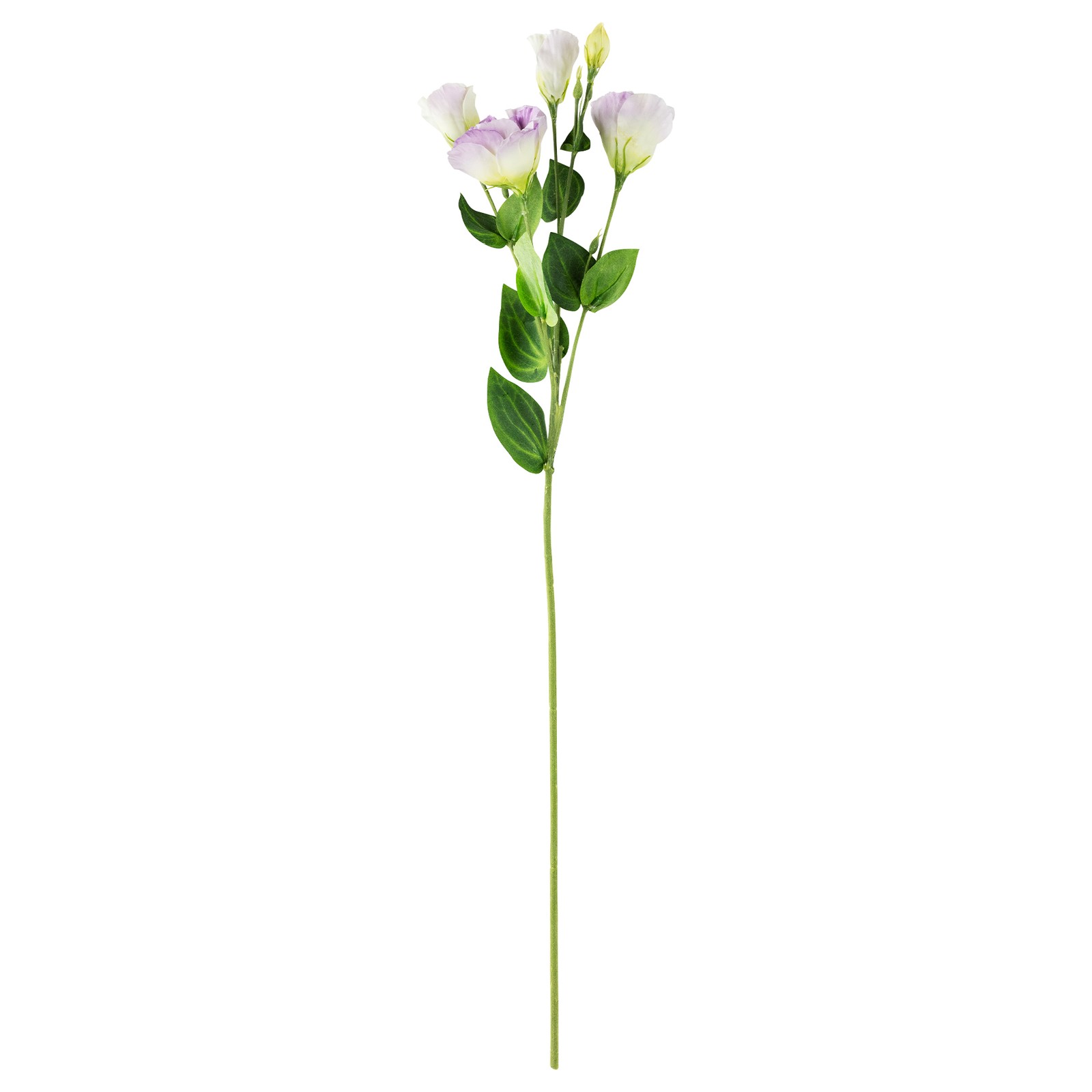 Lisianthus Artificial Floral Spray – 30″ – Lavender and White