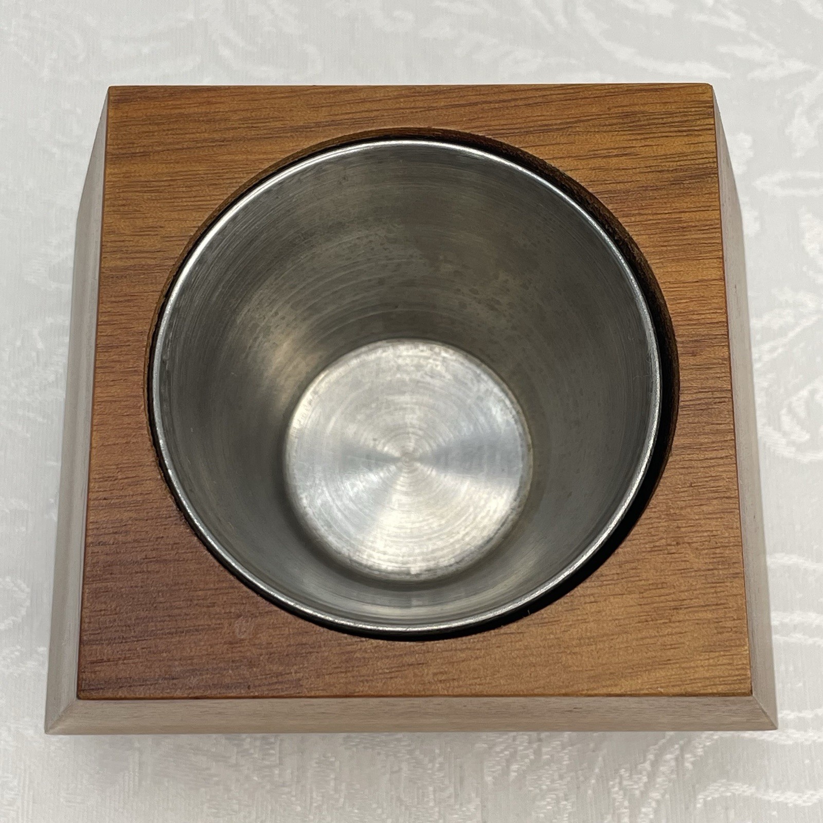 Revolution Design House Box Car Planter Walnut w/ Stainless Steel Planter Insert