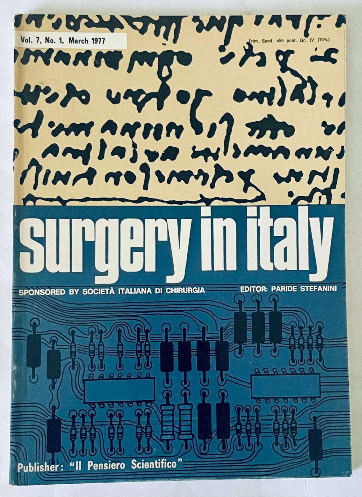 SURGERY IN ITALY | VOL. 7 no 1 MARCH 1977 | PARIDE STEFANINI –