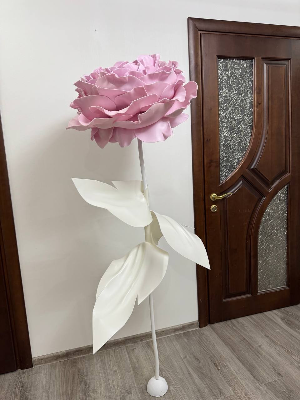 Large Decorative Flowers Foamiran Flowers Window Display Decor / Große Dekoblume