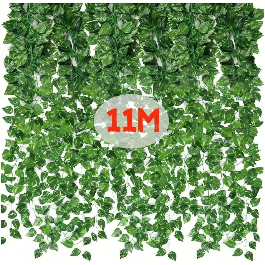 Artificial Hanging Ivy Garland Vine Leaves Fake Plant Home Décor 4/10M USA