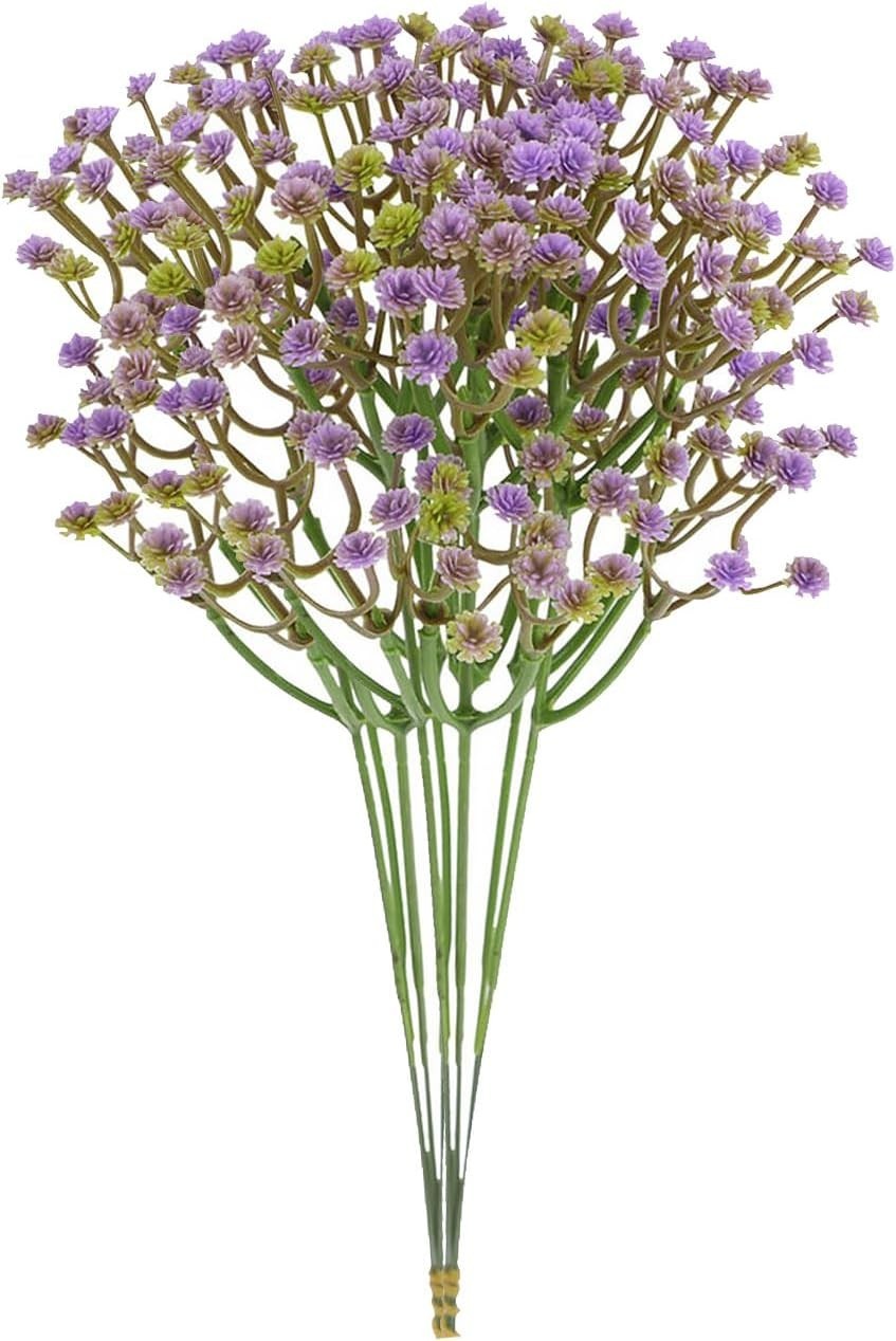 12PCS Artificial Baby’s Breath Flowers – Timeless Indoor & Outdoor Decor