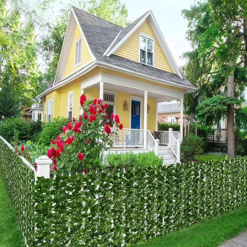 Artificial Ivy Leaf Privacy Fence Decor Garden Wall Panels Durable Greenery New