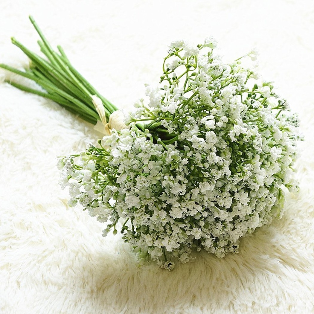 High Quality Gypsophila Baby’s-Breath Beautiful Bouquet Breath Fake Silk