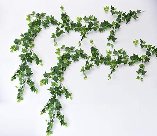 Room Decor Aesthetic Fake Plants, 2 Pack 35 Inch Ivy Artificial Plants for Ho…