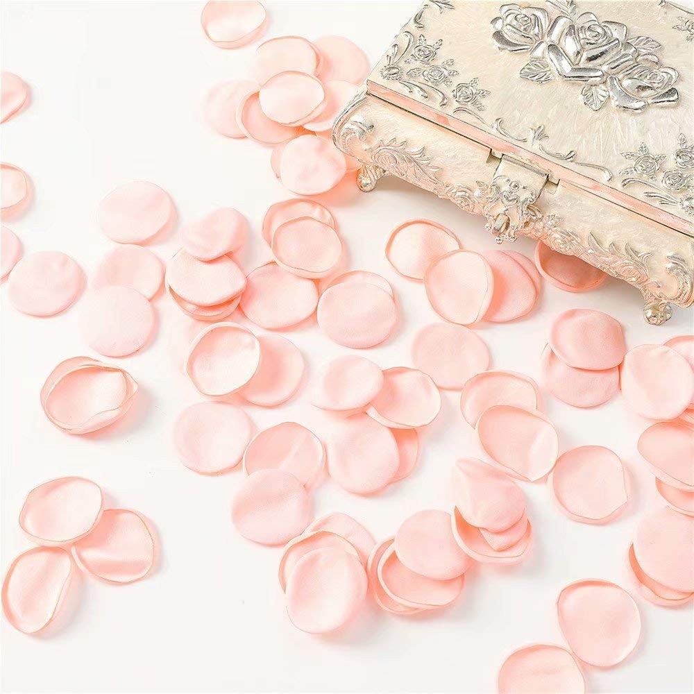 100 PCS Artificial Silk Rose Flower Petals Wedding Party Decorations Bridal