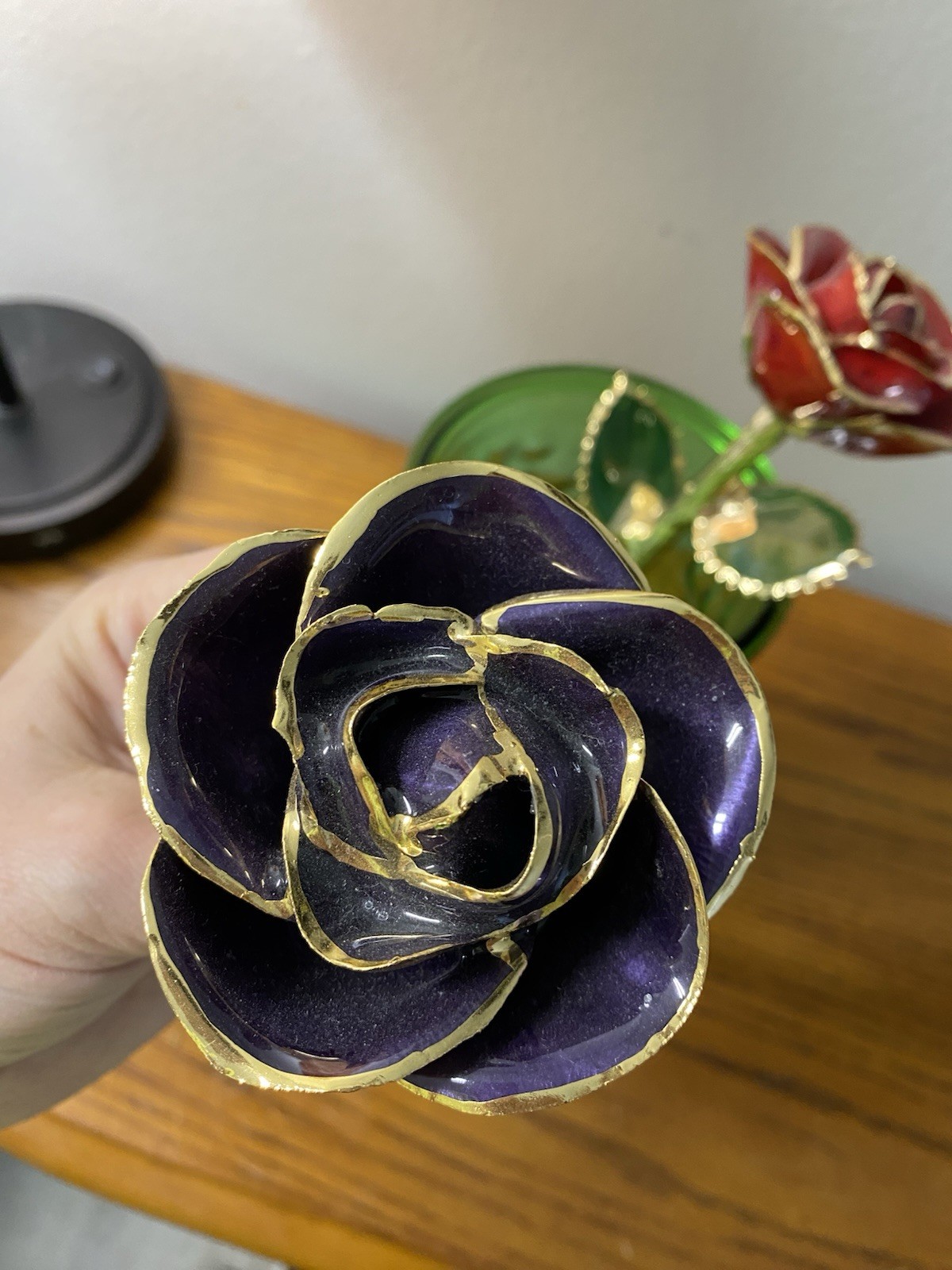 Purple Forever Rose 24k Gold Dipped-Elegant Rose (Rare Color)