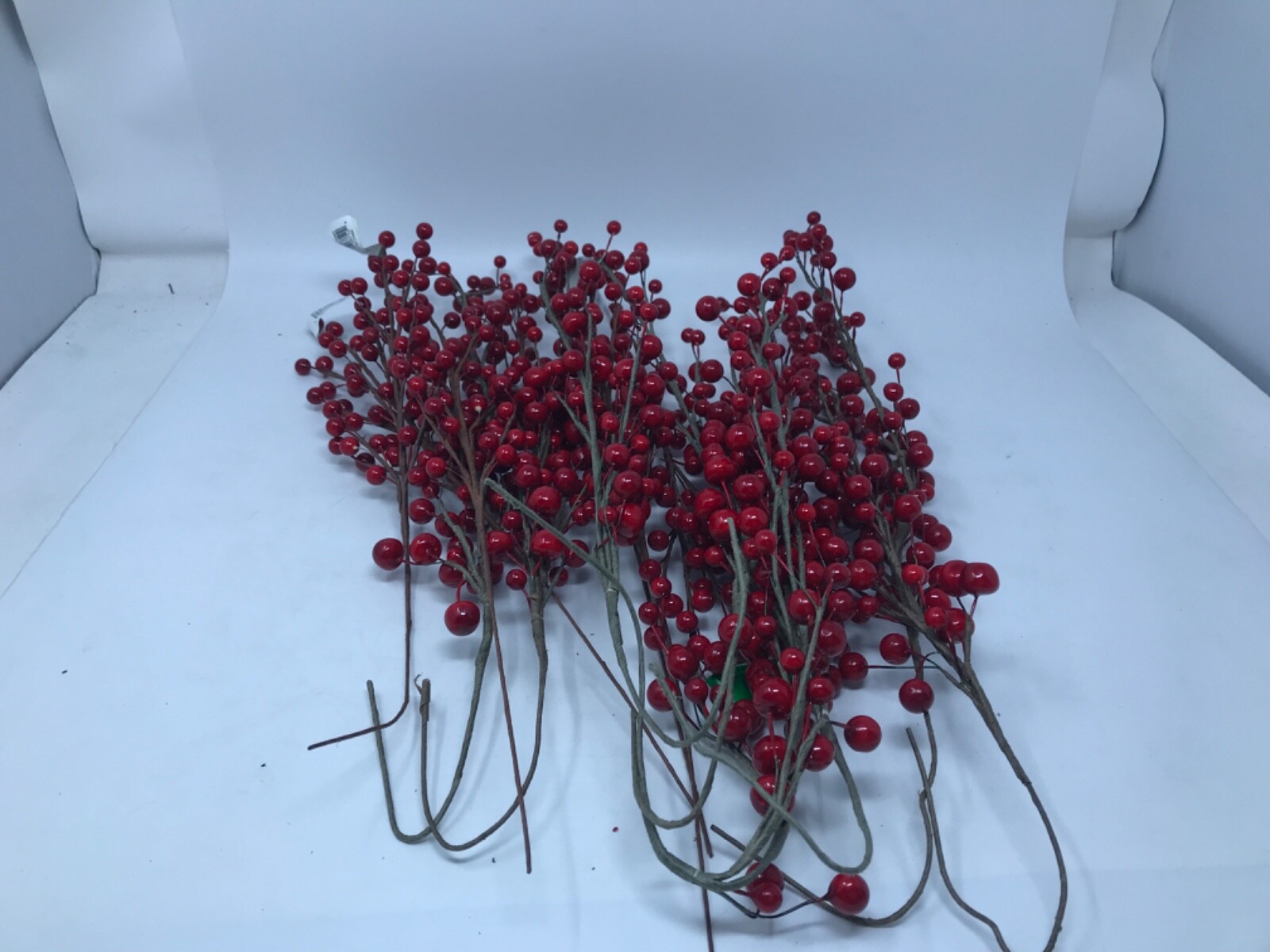 Assortment of Pip Berry Garland Red Full Beautiful Plastic Christmas Decoration