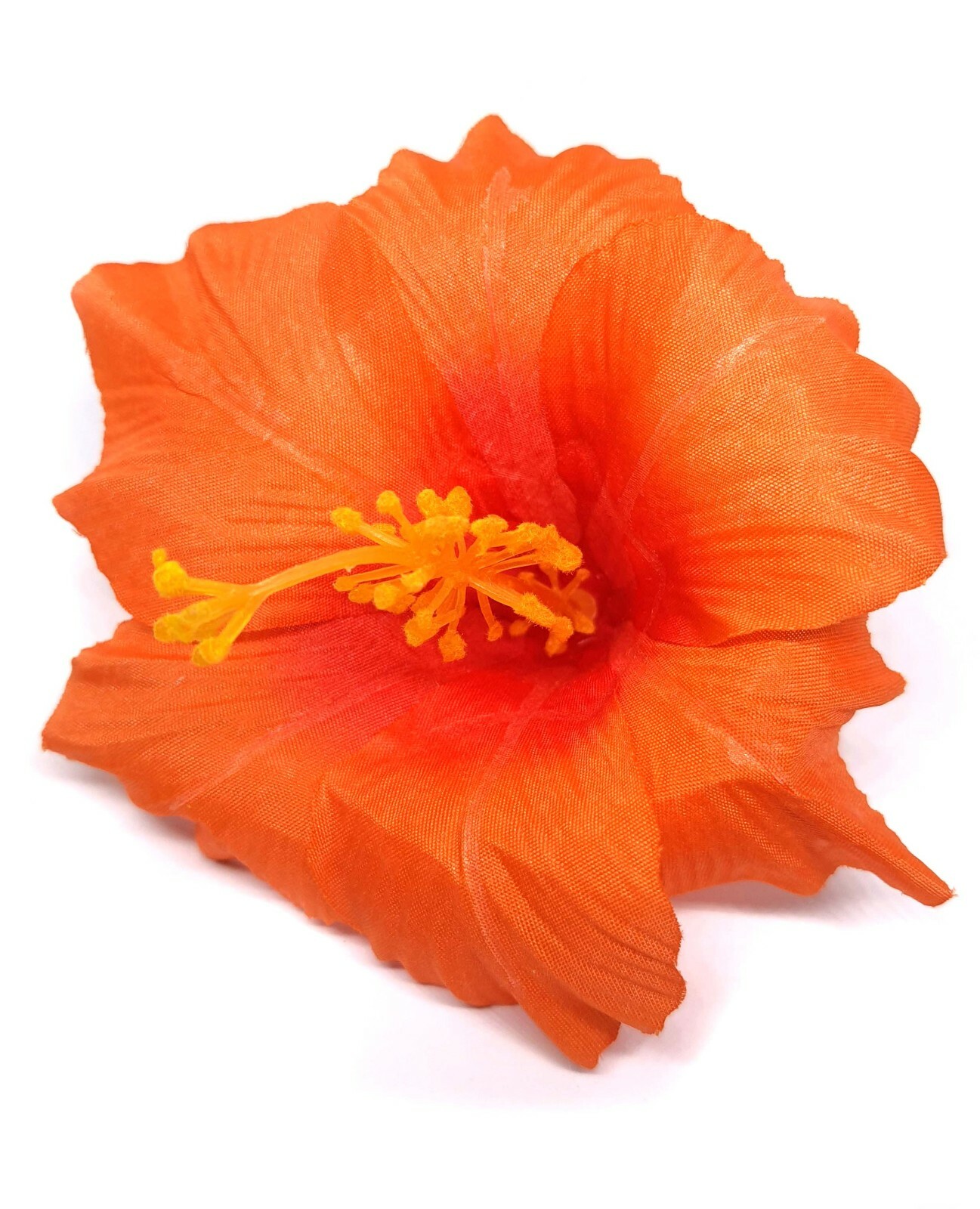 10pcs hawaii hibiscus flower artificial flower head size 4.5 inches mix colors