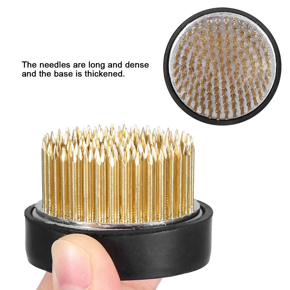 (Dia. 4.6cm)Round Flower Arrangement Pin Ikebana Kenzan Flower Decoration