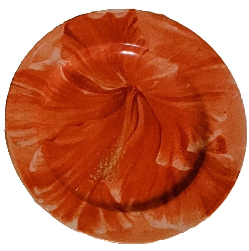 Watercolor Blooms Stoneware Salad/Dessert/Snack Plates by Pier One – Iris Floral