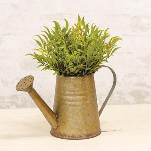 New Farmhouse Country SIMLAX GREEN Half SPHERE Rustic Leaves 8″ Primitive