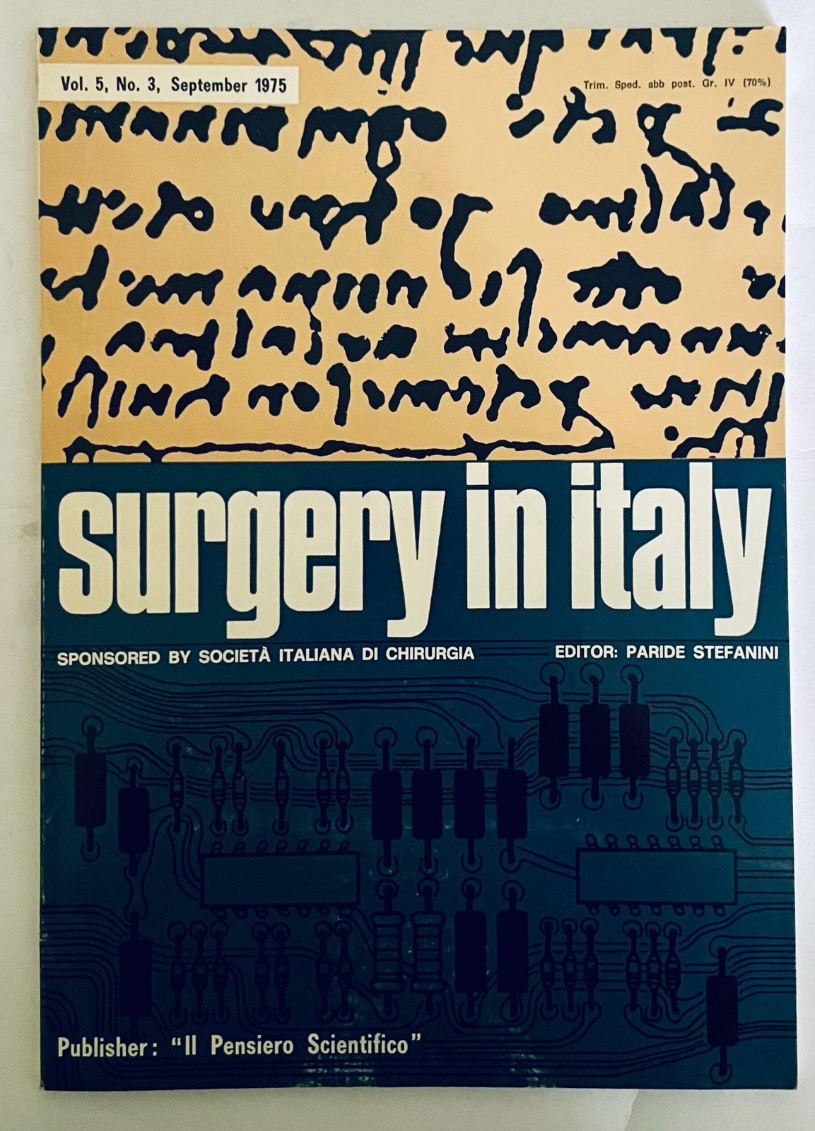 SURGERY IN ITALY | VOL. 5 no 3 SEPTEMBER 1975 | PARIDE STEFANINI –