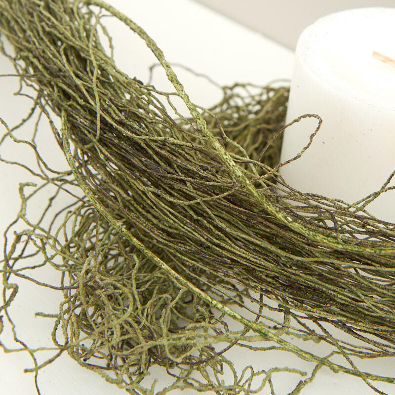 Set of 2 Factory Direct Craft Natural Look Faux Twig Garlands – 6ft long, each