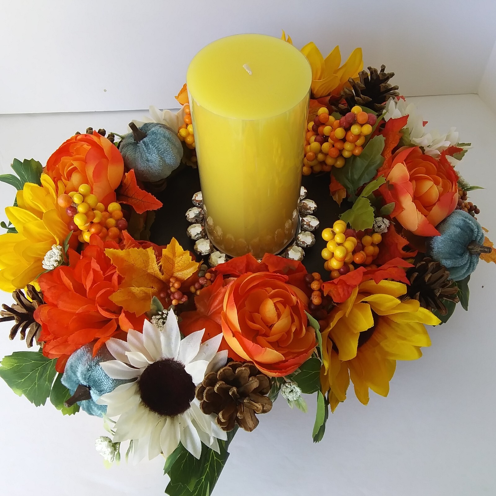HandmadeThanksgiving Floral Centerpiece Fall Floral Arrangement Fall Decor