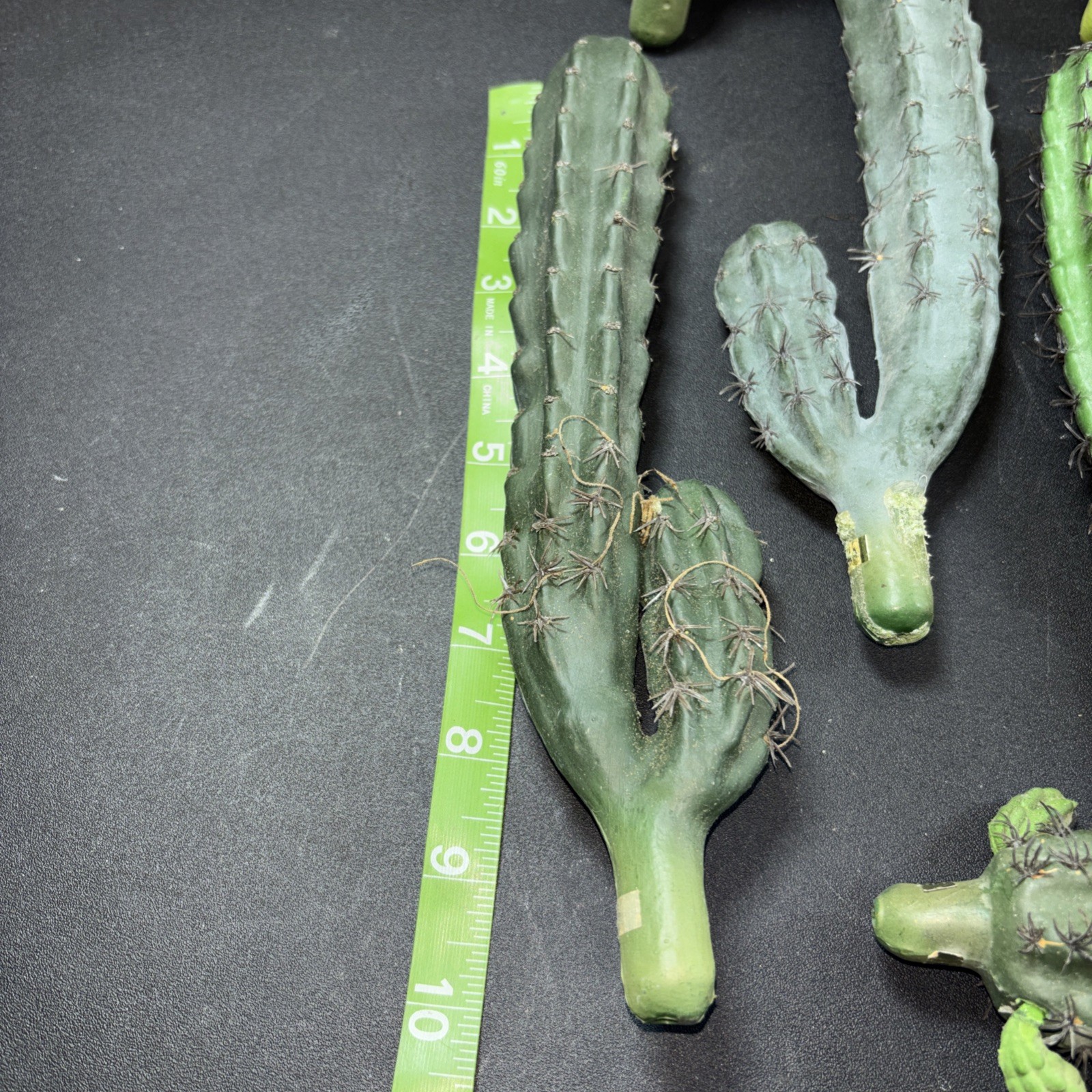 11 Faux Cactus Fake Saguaro Southwestern Plastic Decor A