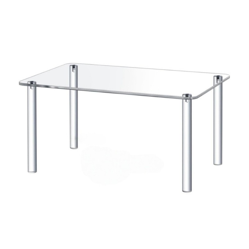 Contemporary Acrylic Plant Shelf for Modern Living Space Decoration Enhancement
