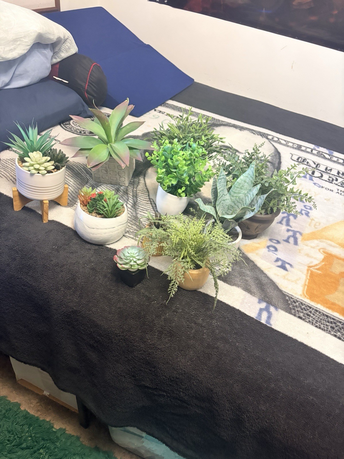 Extremely Beautiful Fake Plants Lot-Gently Used 🌻🌷🍀🌲☀️
