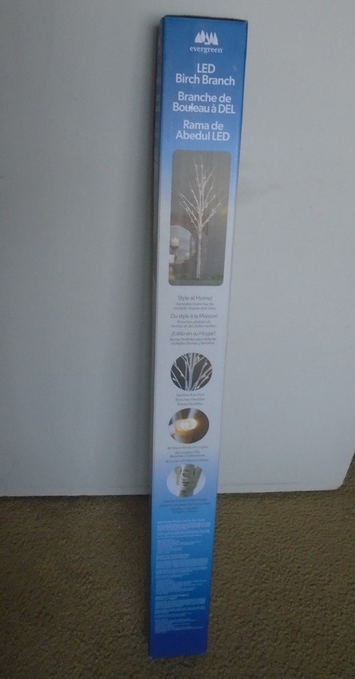 Evergreen LED Birch Branch Pack of 2 (battery operate)