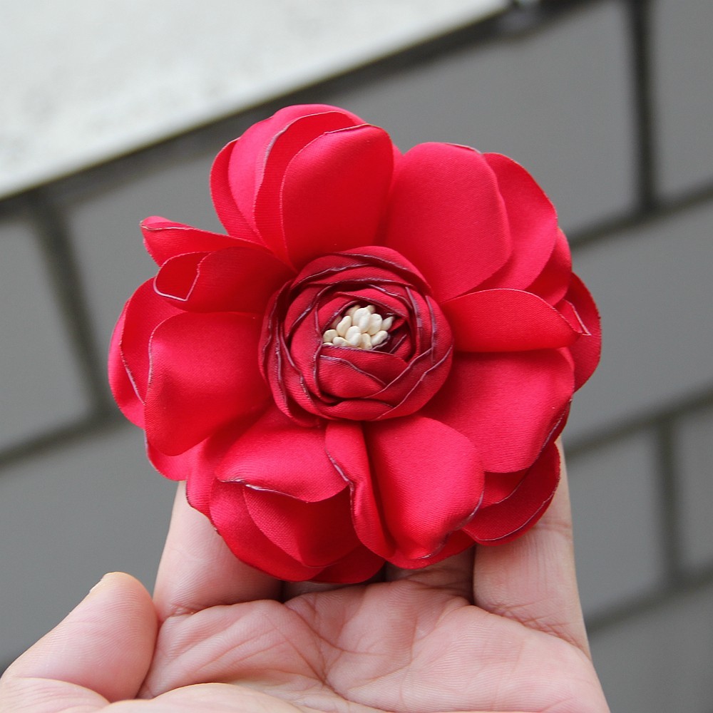 8.5cm High End Women’s with Great Temperament Peony Chest Flower Fashionable
