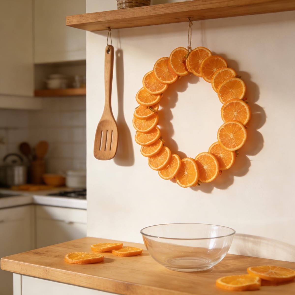 Dried Oranges Slices 17.6oz/500g For Cocktails, Dehydrated Dried Oranges