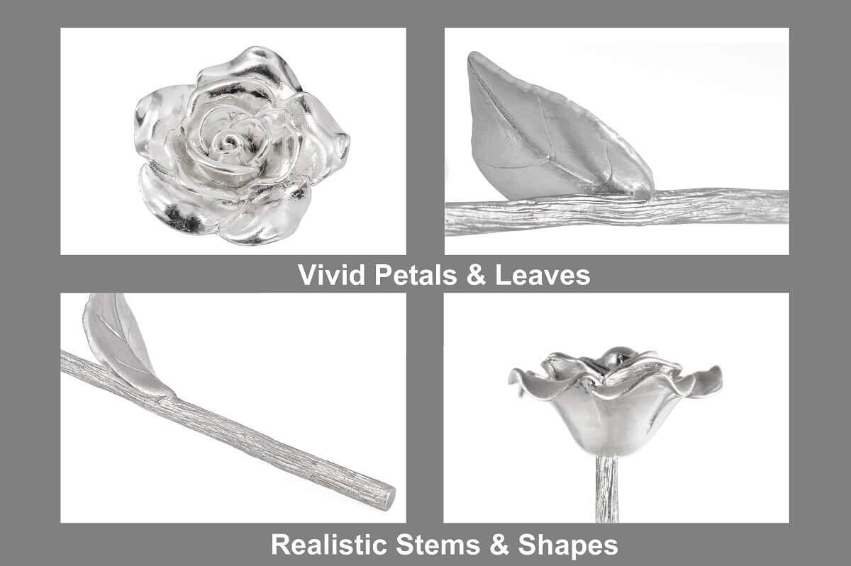 Tin Rose 10Th Anniversary for Her Gift Tin Gift for 10 Year Wedding Anniver…