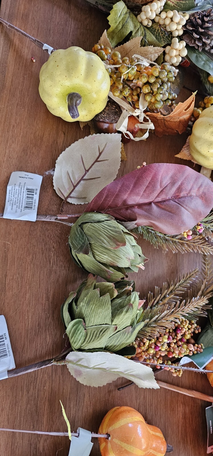 Fall Autumn Branches Stems Bundle Lot 60 BN