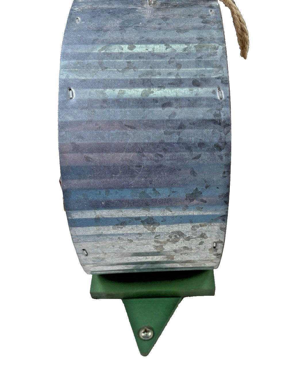 Retro Style Flowered Camper Bird House 6x10x3″ Wood & Metal Not Weather Resist