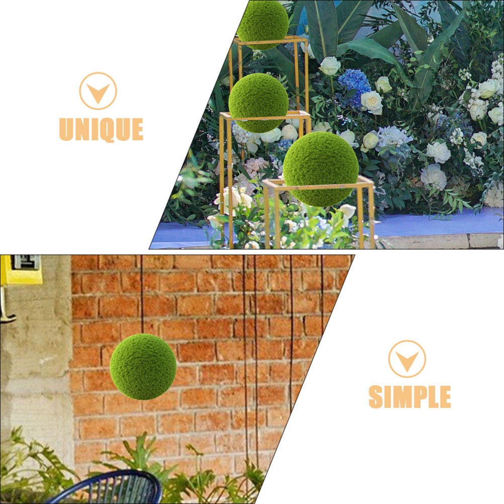 8Pcs Reusable Green Plastic Flower Display Rack Topiary Ball Frame for DIY Decor