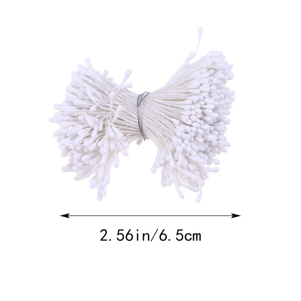 400 Pcs/set Simulated Stamens Pearlized Flower Making Supplies Floral Buds
