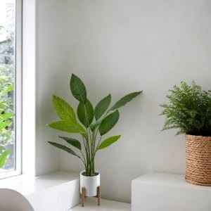 Bird of Paradise Artificial Plant Fake Tree Fake Banana Leaf Plant Tropical Palm