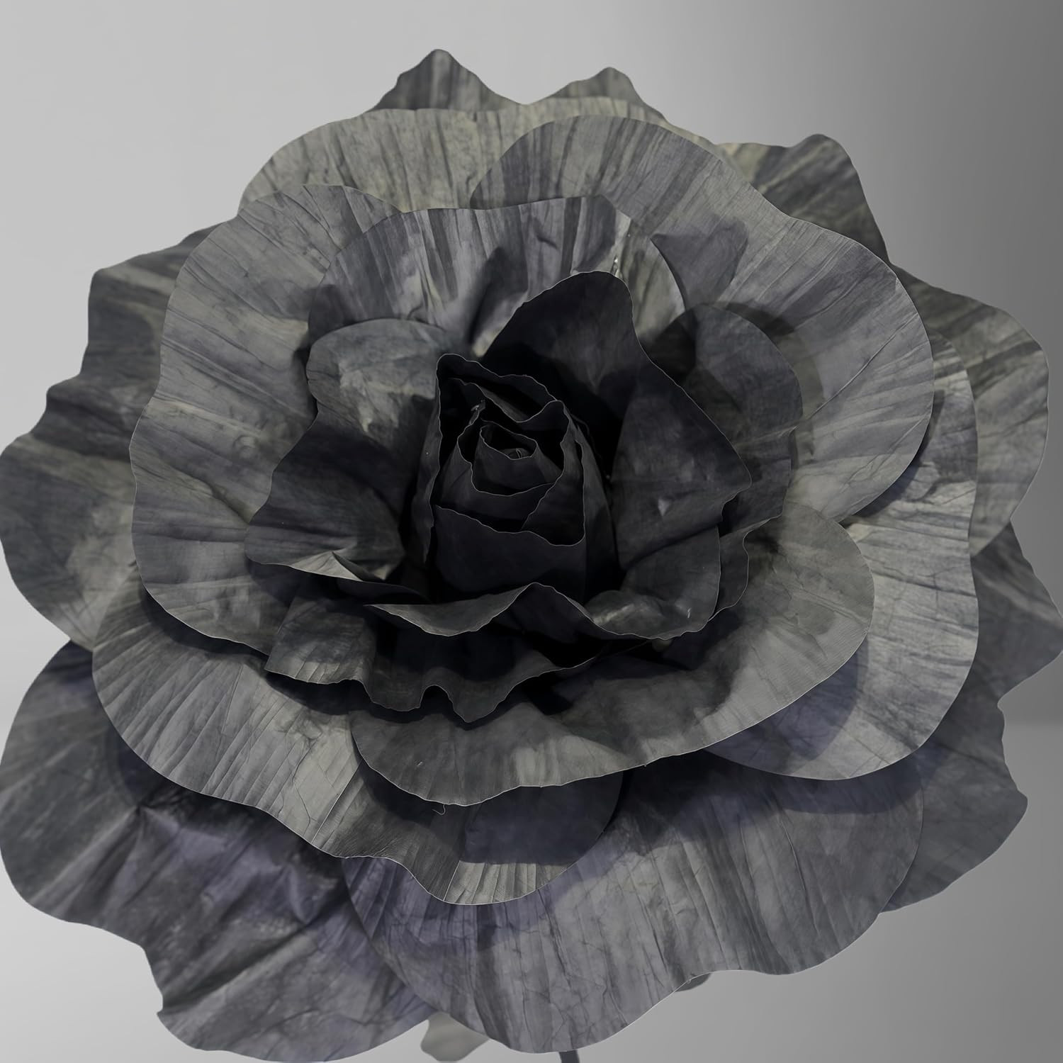 Giant Artificial Rose Decor, Oversized Standing Flower for Wedding Receptions, P