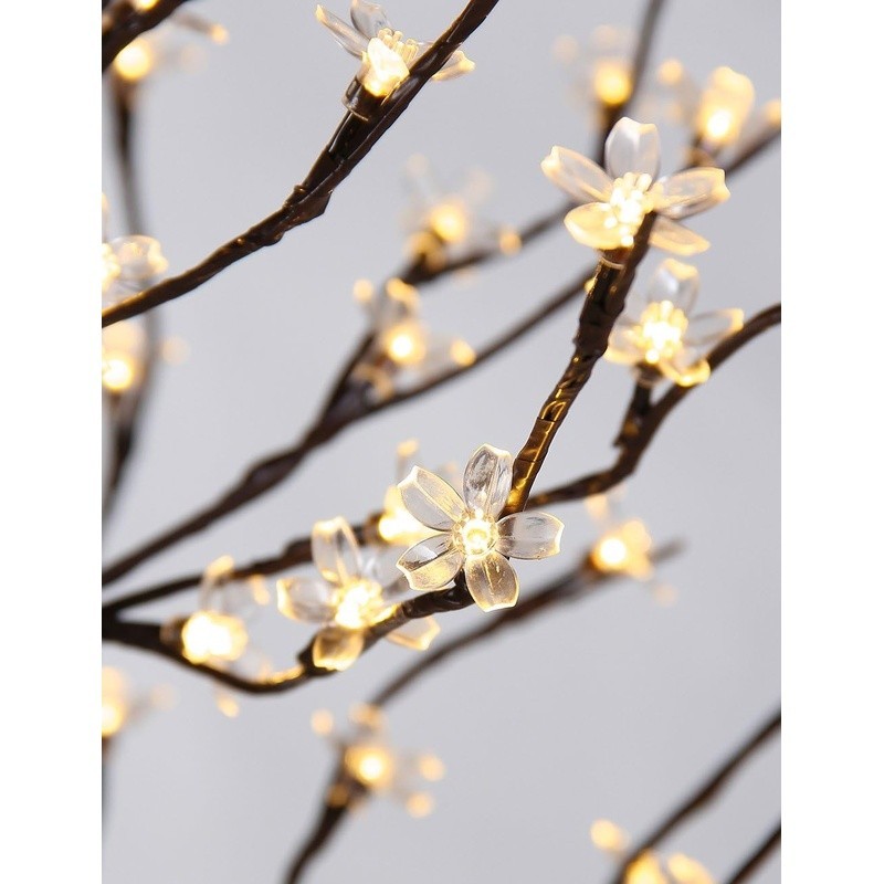 Handmade Cherry Blossom Tree Prelit LED Light Decorative Indoor Outdoor Gift New