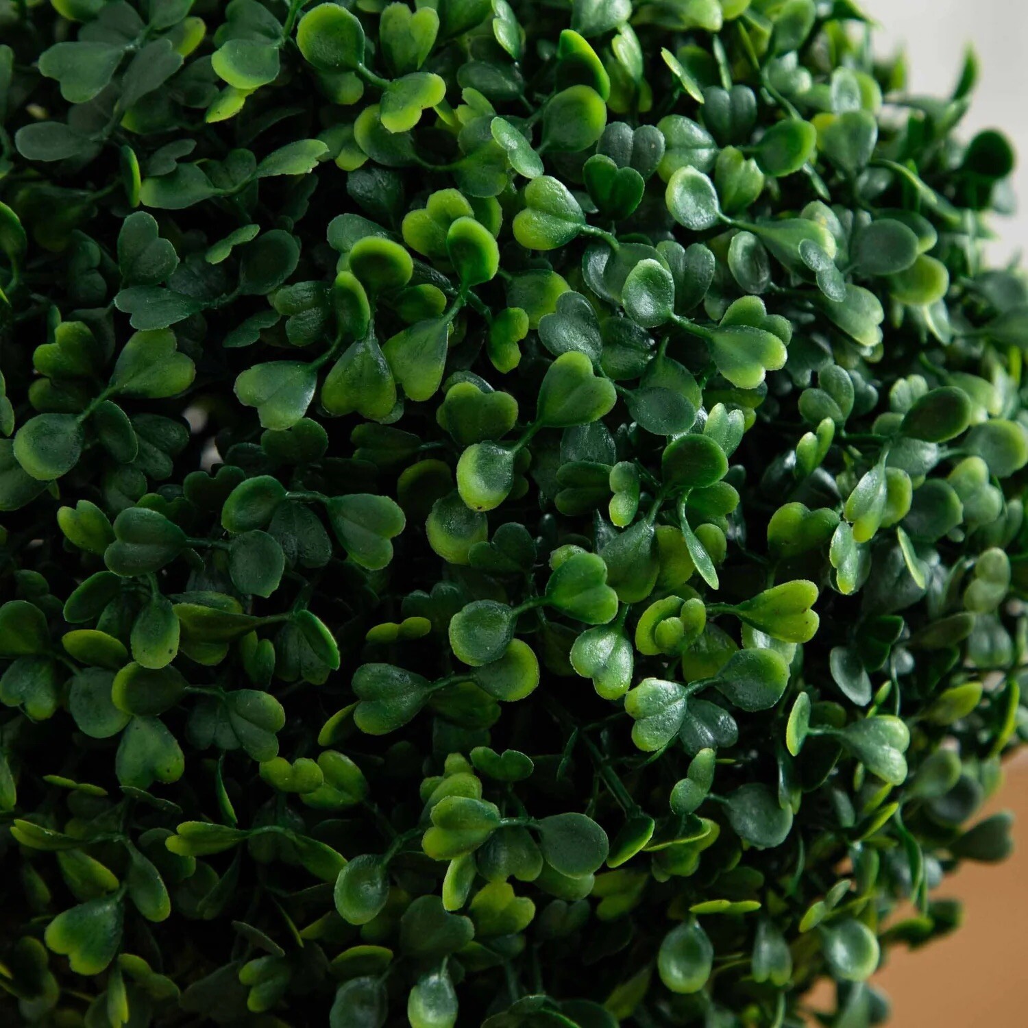35” Boxwood Double Topiary Artificial Tree (Indoor/Outdoor). Retail $109