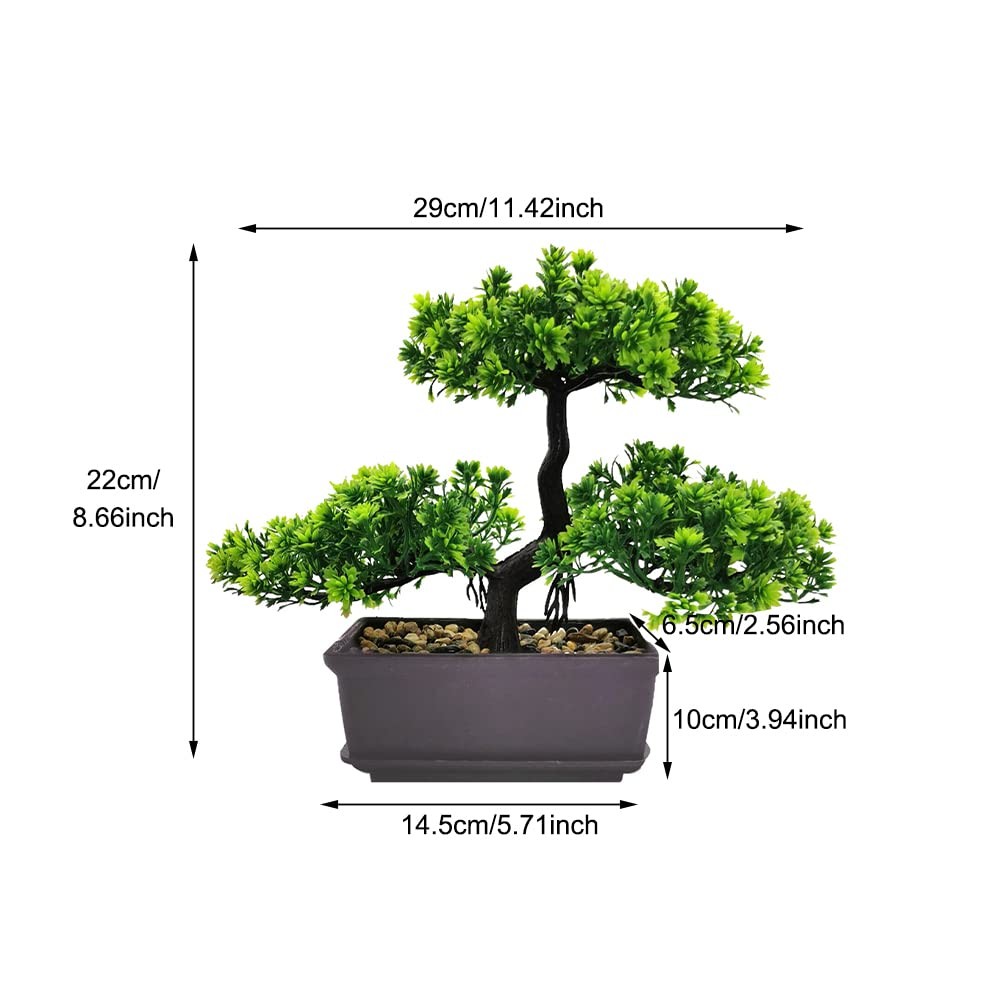 Bonsai Tree, Artificial Plants, Artificial Bonsai Tree Juniper Faux Plants, I…