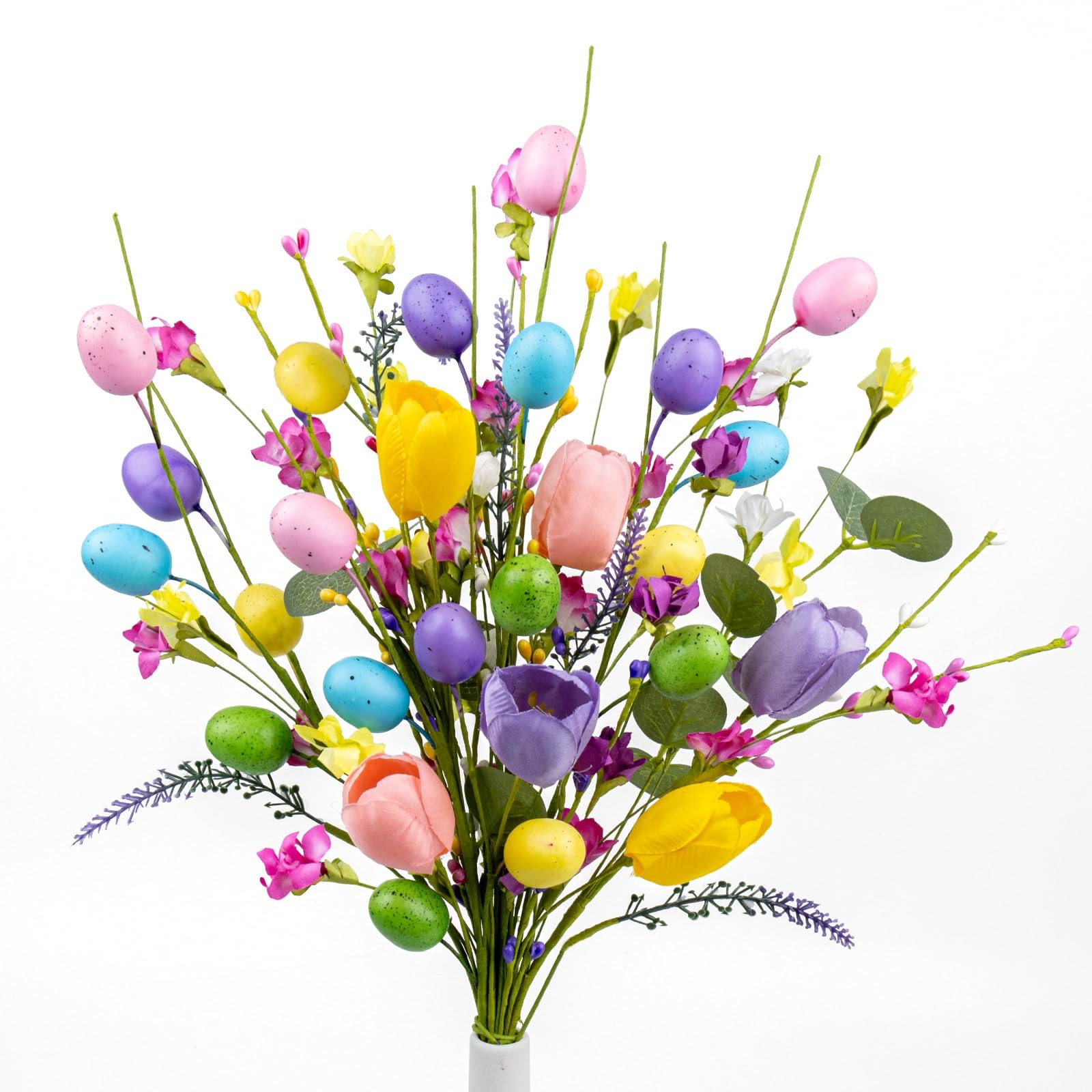 10 PCs Modern Easter Table Centerpiece Decorations 17 inches Rustic Easter Fl…