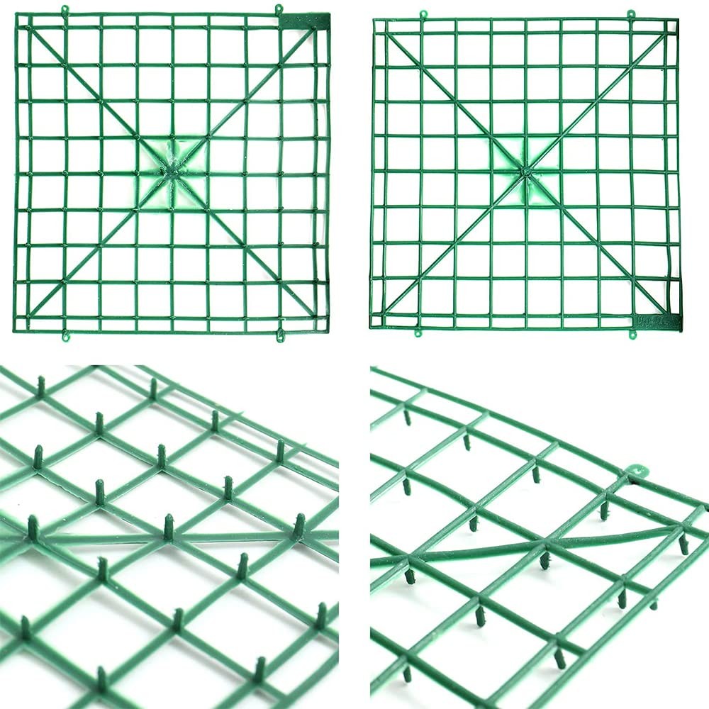 Artificial Flower Grating Board, DIY Flower Wall Frame, Flowers Wall Arch Bac…