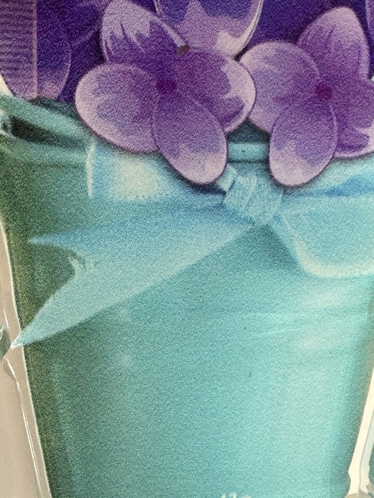 Purple Hydrangea Acrylic Flower Bouquet by Acrila 10×8 Solid Floral Art Cut Out